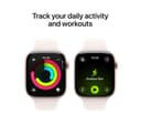 Apple Watch Series 11 Smartwatch 46mm Rose Gold Aluminium Light Blush Sport Band M/L thumbnail 4