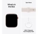 Apple Watch Series 11 Smartwatch 46mm Rose Gold Aluminium Light Blush Sport Band M/L thumbnail 9