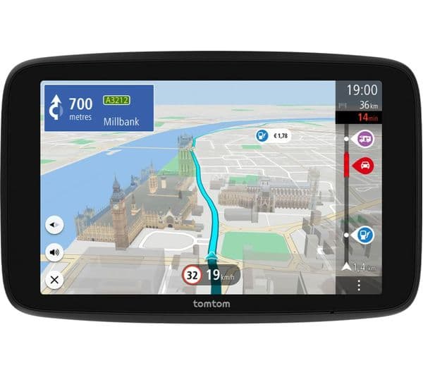 TOMTOM GO Camper Max 2nd Generation 7" Sat Nav - Worldwide Maps