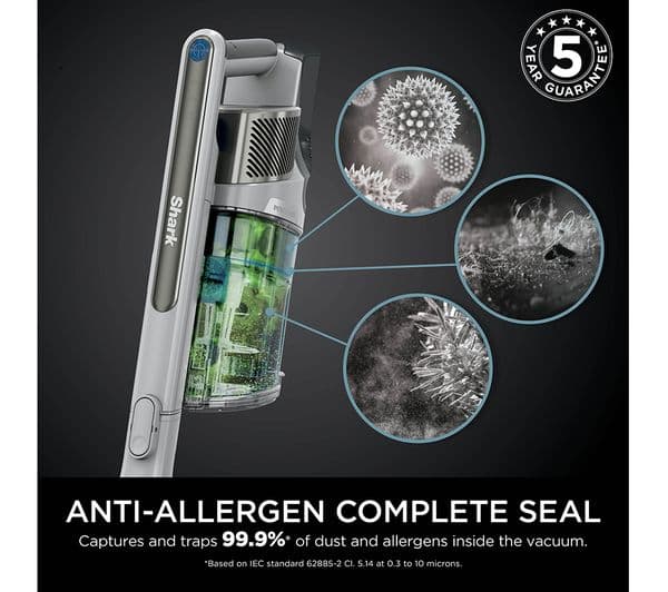 Shark IZ380UKT Cordless Vacuum Cleaner Java Metallic - Image 2