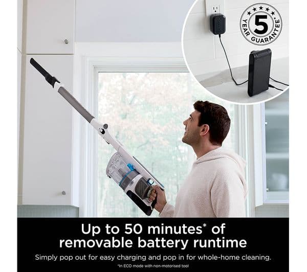 Shark IZ380UKT Cordless Vacuum Cleaner Java Metallic - Image 3