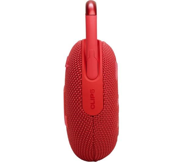 JBL Clip 5 Portable Bluetooth Speaker - Red - Image 4