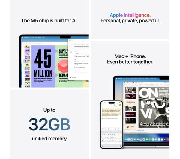 Apple MacBook Air 15" M5 16GB 512GB Midnight - Image 8