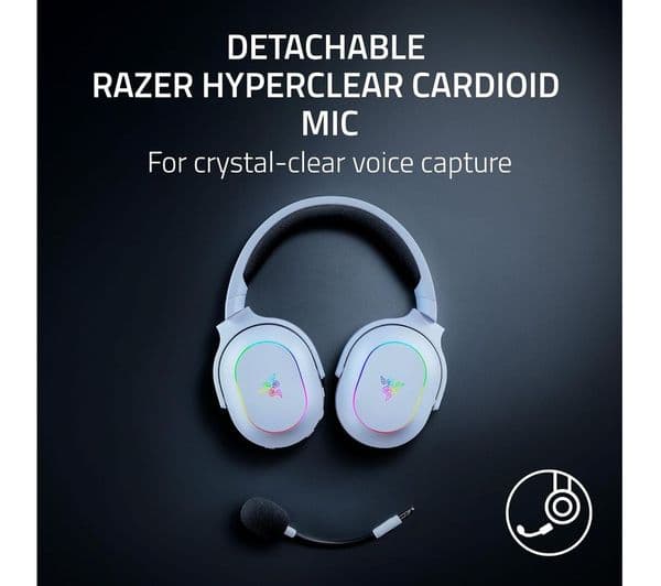RAZER Barracuda X Chroma Wireless Gaming Headset - White - Image 5
