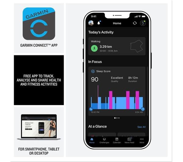 Garmin Instinct 3 AMOLED Smartwatch 50mm Black - Image 5