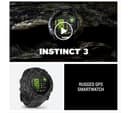 Garmin Instinct 3 AMOLED Smartwatch 50mm Black thumbnail 8