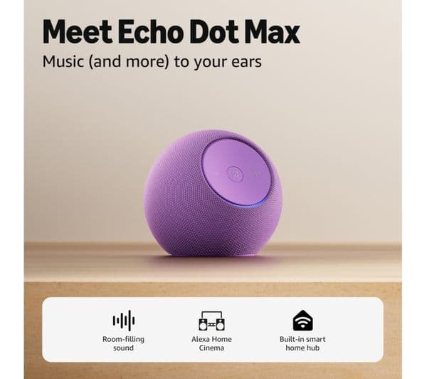 Amazon Echo Dot Max Amethyst - Image 2