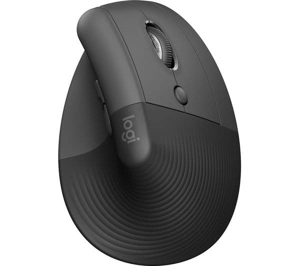 Logitech Lift Vertical Ergonomic Mouse Graphite