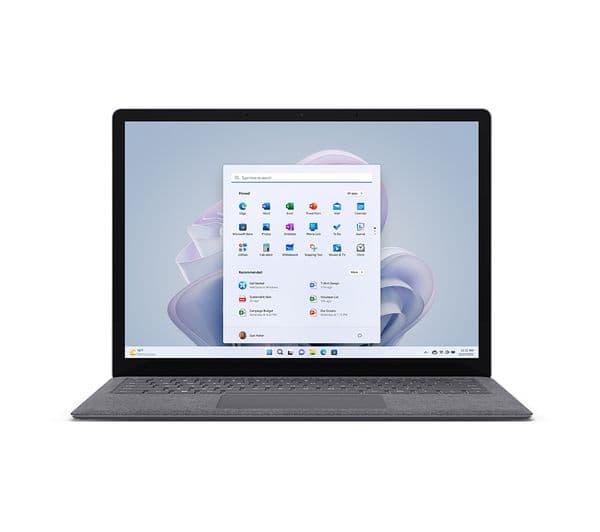 Microsoft Surface Laptop 5 13.5" i5 8GB 256GB Platinum - Image 1