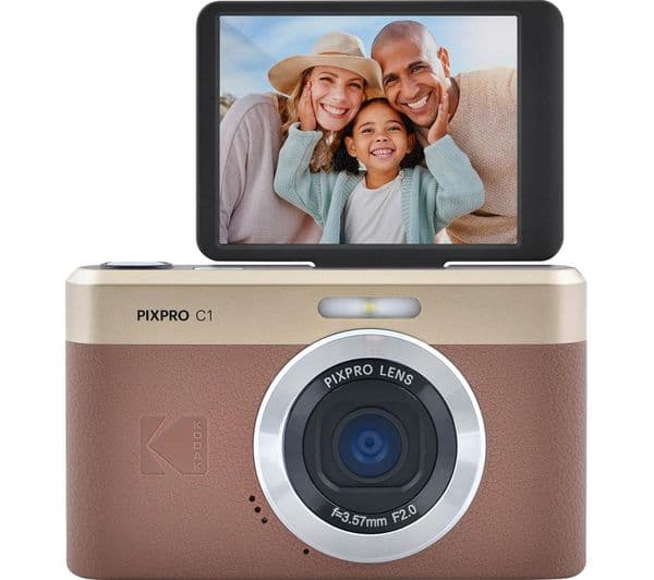 Kodak PixPro C1BN Compact Camera Brown - Image 3