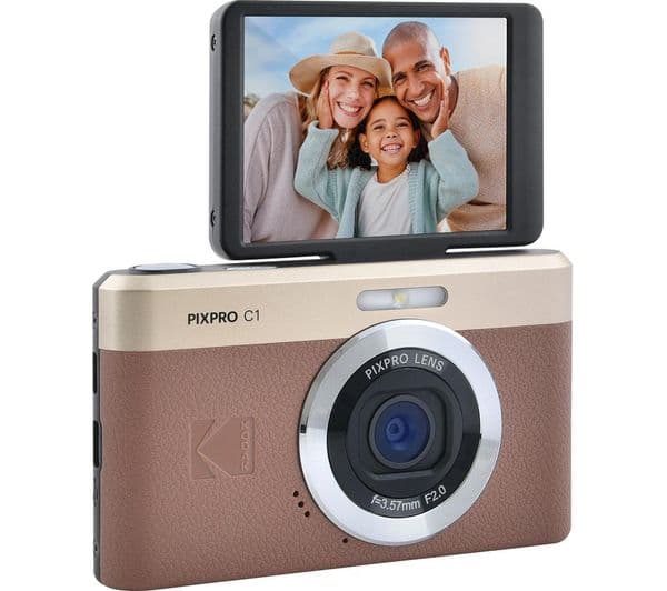 Kodak PixPro C1BN Compact Camera Brown - Image 4