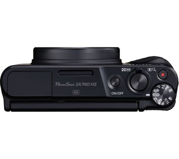 Canon PowerShot SX740 HS Compact Camera Black - Image 3