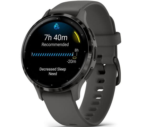 Garmin Venu 3S Smartwatch Slate Pebble Grey - Image 5