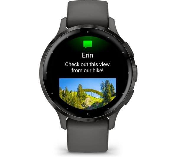 Garmin Venu 3S Smartwatch Slate Pebble Grey - Image 7