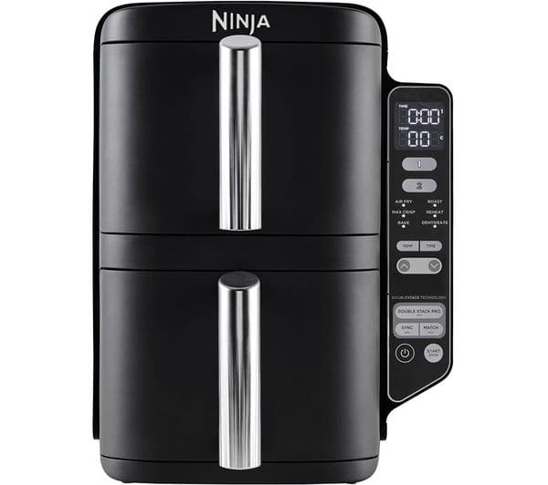 Ninja Double Stack SL300UK Air Fryer - Black - Image 1