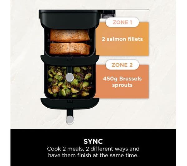 Ninja Double Stack SL300UK Air Fryer - Black - Image 10