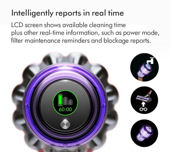 Dyson V11 Extra Cordless Vacuum Nickel/Red - Image 3