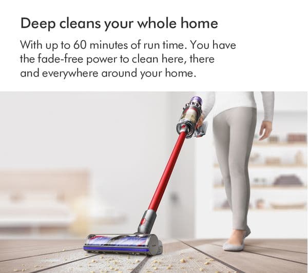 Dyson V11 Extra Cordless Vacuum Nickel/Red - Image 10