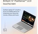 Microsoft Surface Laptop 13" Touchscreen Snapdragon X Plus 512GB Platinum thumbnail 3