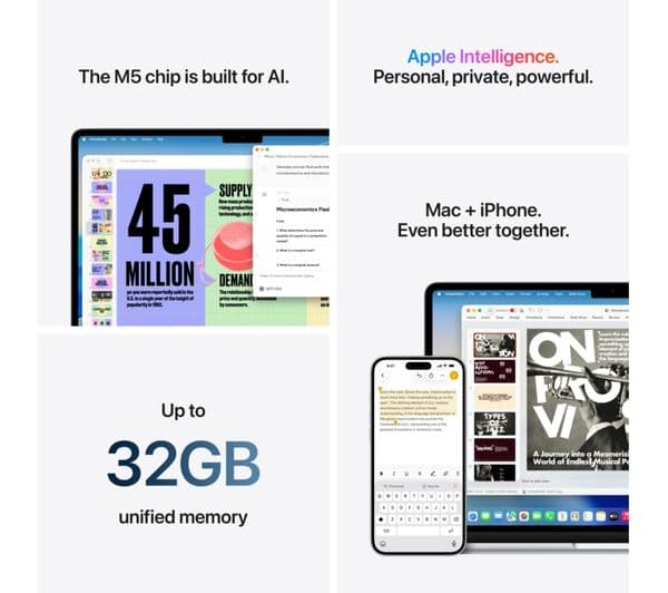 Apple MacBook Air 13" M5 16GB 512GB Sky Blue - Image 8