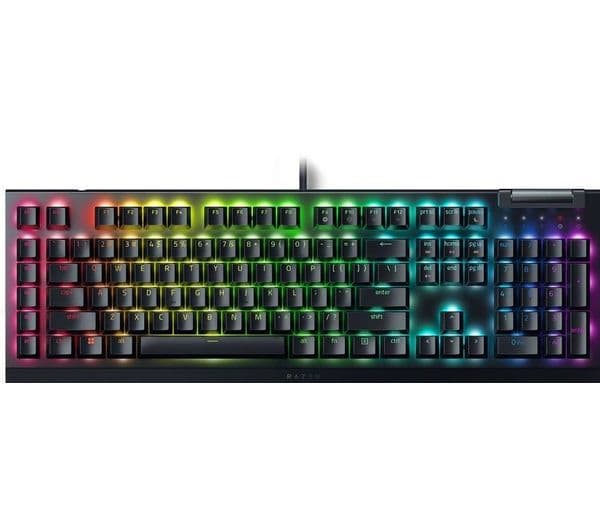 Razer Blackwidow V4 X Gaming Keyboard Black - Image 1
