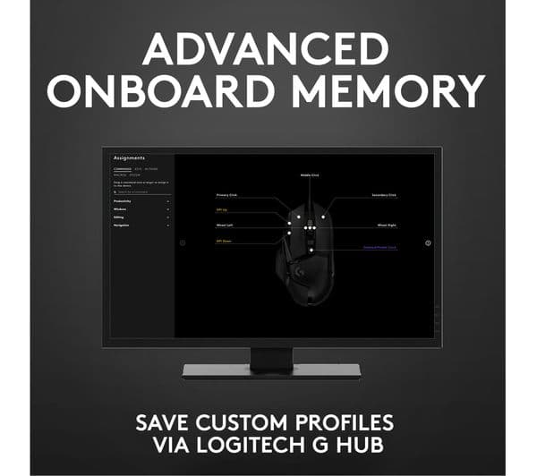 Logitech G502 Hero Gaming Mouse - Image 8