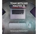 Logitech MX Keys S Wireless Keyboard Black thumbnail 8