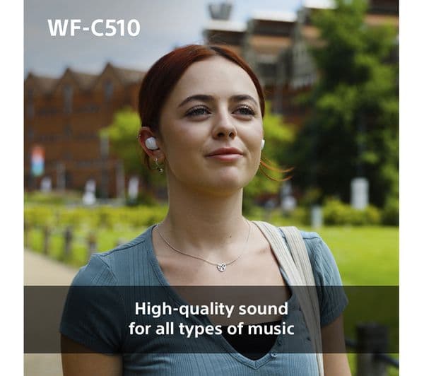 Sony WF-C510 True Wireless Earbuds – Bluetooth In-Ear Headphones with Long Battery Life - Blue - Image 5