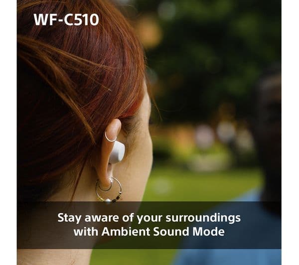 Sony WF-C510 True Wireless Earbuds – Bluetooth In-Ear Headphones with Long Battery Life - Blue - Image 9