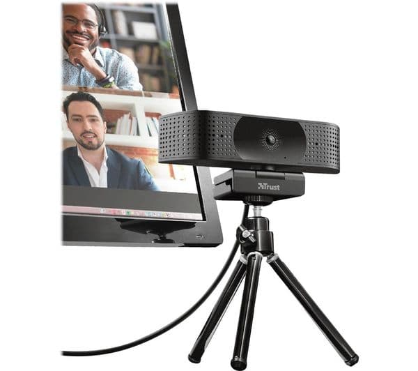Trust 24280 4K Webcam Black - Image 6