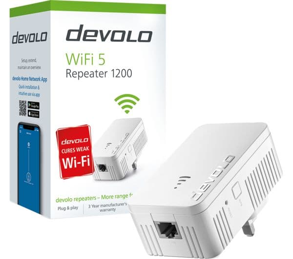 DEVOLO Repeater WiFi Range Extender - AC 1200, Dual-band - Image 2