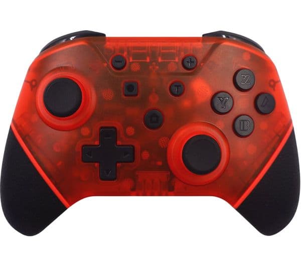 HYPERKIN Armor3 NuChamp Wireless Controller for Nintendo Switch - Ruby Red - Image 1