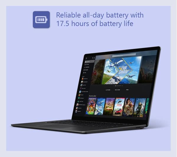 Microsoft Surface Laptop 5 15" Intel Core i7 16GB 512GB Black - Image 3