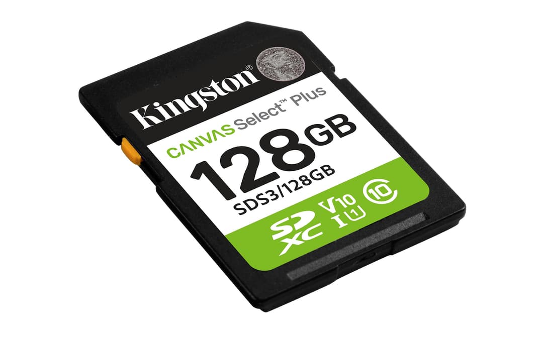 Kingston Technology 128GB SDXC Canvas Select Plus Gen3 150MB/s C10 UHS-I U1 V10 - Image 2