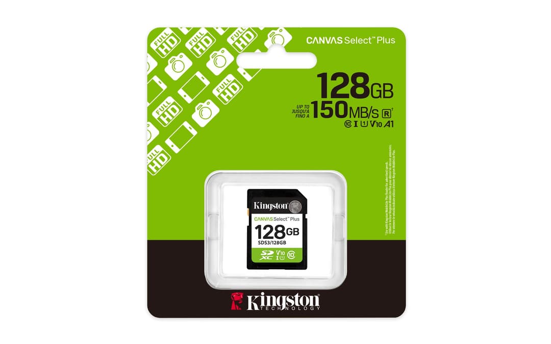 Kingston Technology 128GB SDXC Canvas Select Plus Gen3 150MB/s C10 UHS-I U1 V10 - Image 3