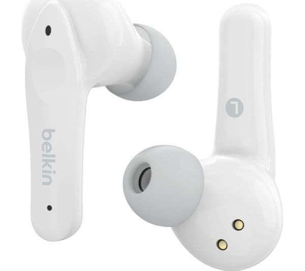 Belkin SoundForm Nano Kids' True Wireless Earbuds - White