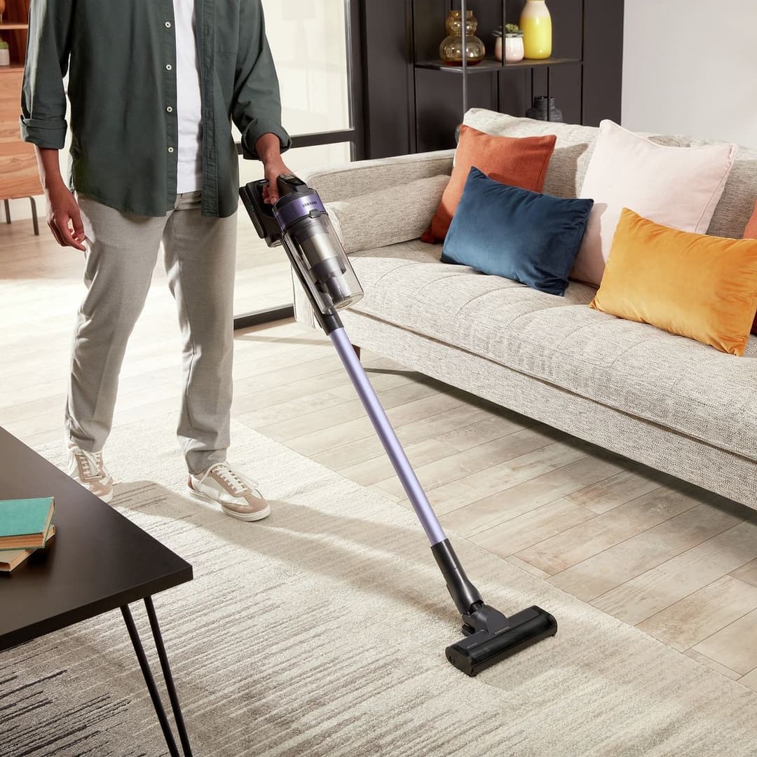 Samsung Jet 60 Turbo VS15A6031R4/EU Cordless Stick Vacuum Cleaner Max 150W Suction - Violet - Image 5