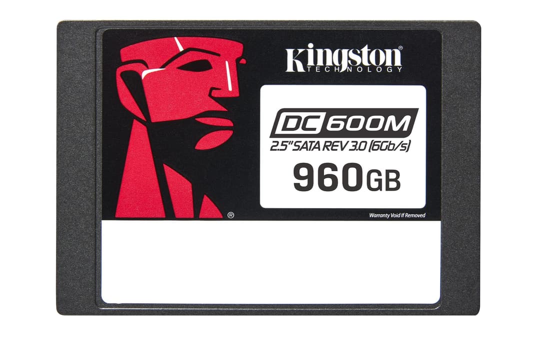 Kingston DC600M 960GB 2.5" SATA III 3D TLC NAND Enterprise Data Centre SSD - SEDC600M/960G - Image 1