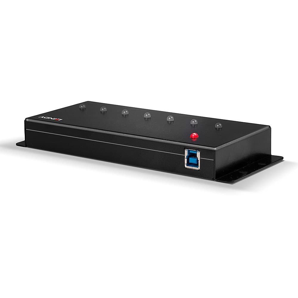 Lindy 7 Port USB 3.0 Metal Hub - Image 2