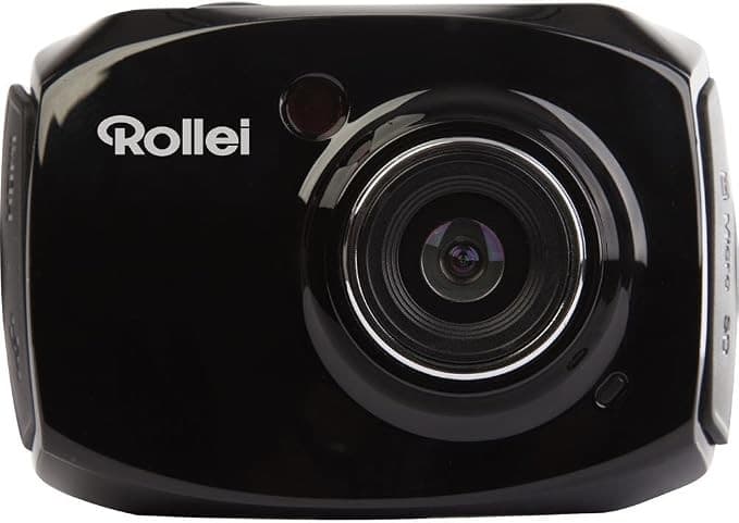 Rollei Actioncam Racy Full HD Sports Camera, Waterproof Action Cam - Black