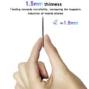 Yesido C207 2-in-1 Magnetic Metal Plate Leather Anti-Scratch 1.5mm Manganese Steel - Black thumbnail 4