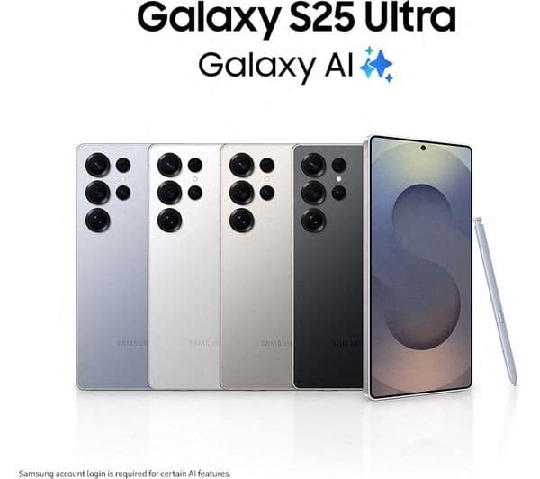 Samsung Galaxy S25 Ultra 512GB 5G Smartphone (Titanium Silver Blue) with S Pen - Image 3