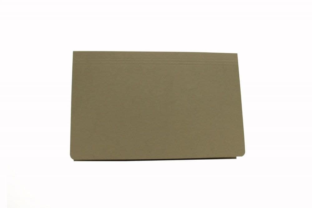 Exacompta Guildhall Full Flap Doc Wallet Foolscap Grey Pack of 50 - Image 1