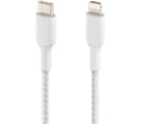 Belkin Braided USB-C to Lightning Cable 1m White (CAA004BT1MWH) thumbnail 2