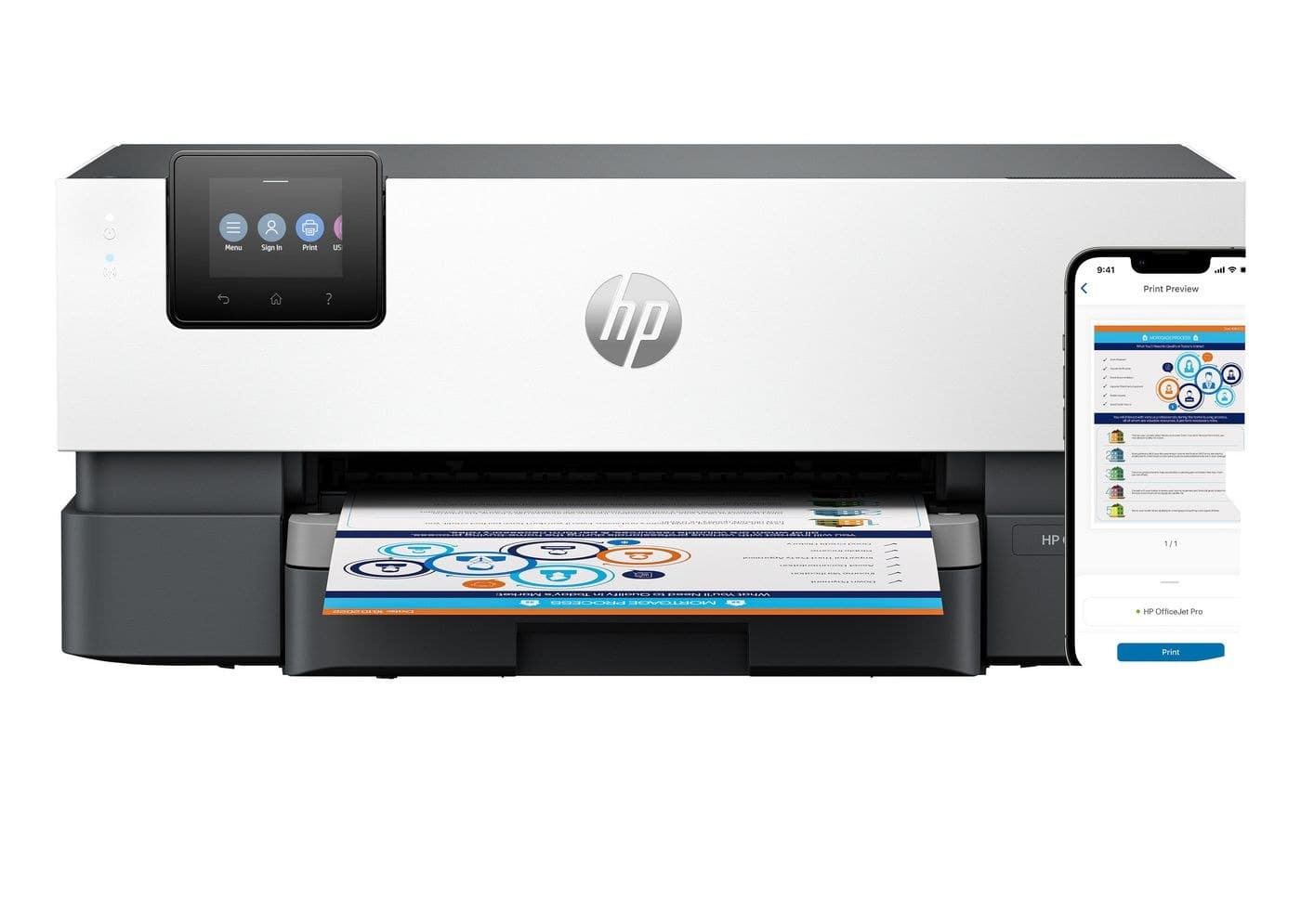 Officejet Pro 9110B Printer,