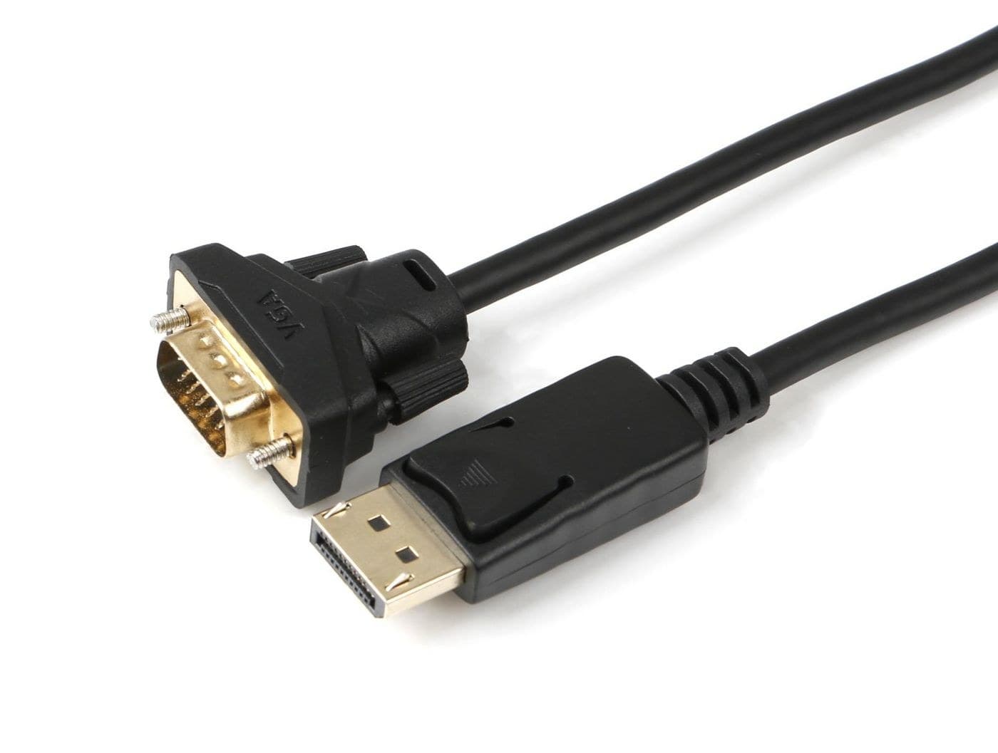 MicroConnect DP-VGA-MM-050 DisplayPort to VGA Adapter Cable 0.5m, 1080p, Black