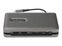 StarTech.com DKT31CSDHPD3 USB-C Docking Station 4K 60Hz HDMI, 100W Power Delivery Pass-Through, 2-Port 10Gbps USB Hub, Gigabit Ethernet, SD/MicroSD, 25cm Attached Cable - Space Grey thumbnail 2