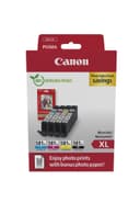 Canon CLI-581XL Original High (XL) Yield Ink Cartridge 4 pc(s) Black, Cyan, Magenta, Yellow + 50 Sheets 4x6in Photo Paper Value Pack (2052C006) thumbnail 1