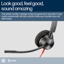 Poly Blackwire 3320 Stereo Microsoft Teams Certified USB-C Headset + USB-C/A Adapter thumbnail 3