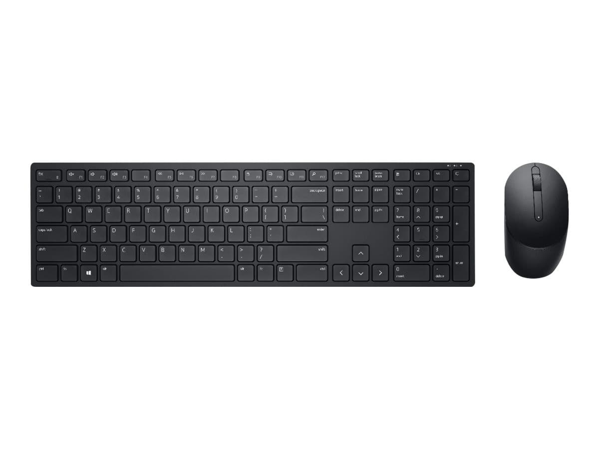 Dell Pro Wireless Keyboard and Mouse KM5221W US International QWERTY Black